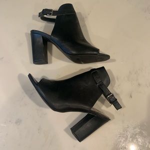 Charming Charlie Peep Toe Sandal Heels - 9